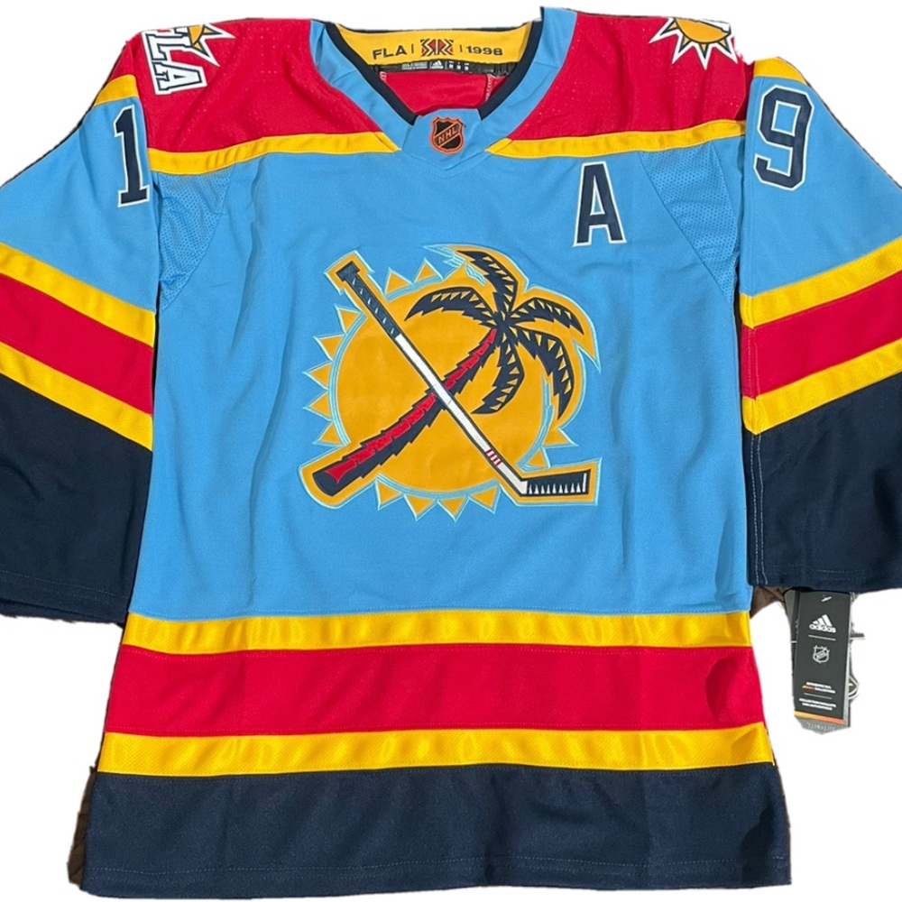 Mathew Tkachuk Florida Panthers Brand New With Tags Mens Jersey Reverse Retro
